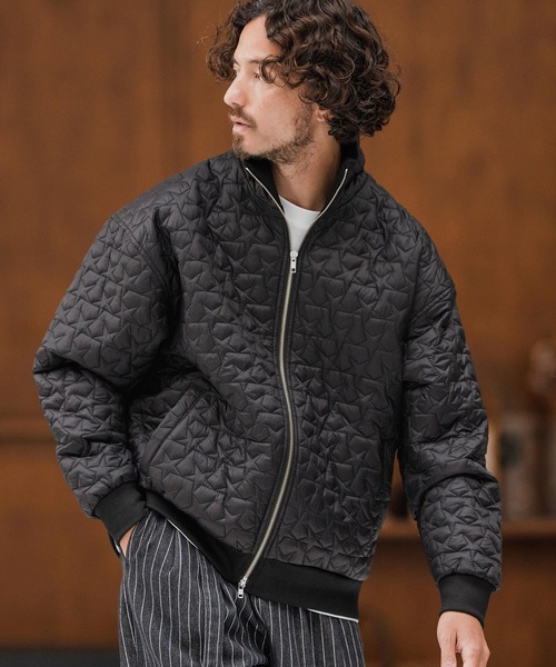 CAMBIO（カンビオ） ブルゾン アウター mj10868-Star Pattern Quilted