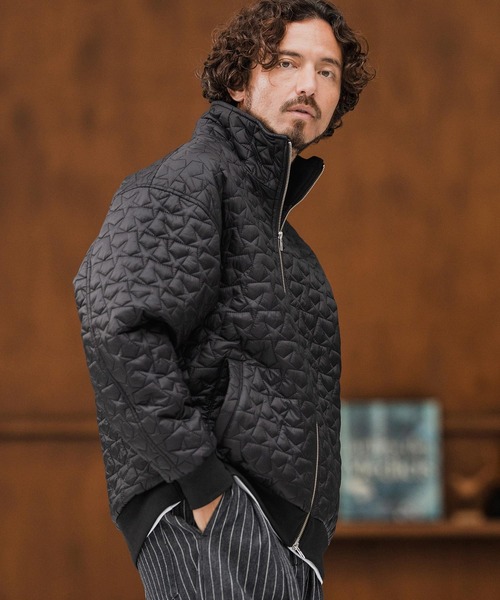 CAMBIO（カンビオ） ブルゾン アウター mj10868-Star Pattern Quilted