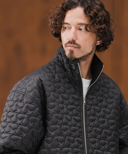 CAMBIO（カンビオ） ブルゾン アウター mj10868-Star Pattern Quilted