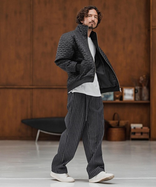 CAMBIO（カンビオ） ブルゾン アウター mj10868-Star Pattern Quilted