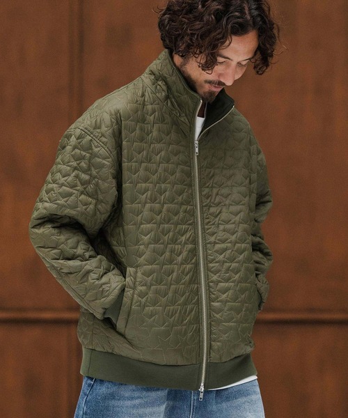 CAMBIO（カンビオ） ブルゾン アウター mj10868-Star Pattern Quilted