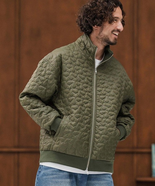 CAMBIO（カンビオ） ブルゾン アウター mj10868-Star Pattern Quilted