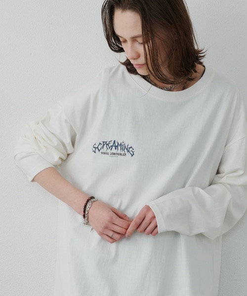 「AIVER」 長袖Tシャツ SMALL ブラック メンズ
