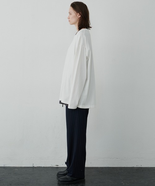 「AIVER」 長袖Tシャツ SMALL ブラック メンズ