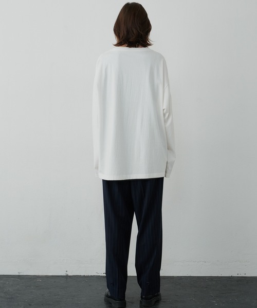 「AIVER」 長袖Tシャツ SMALL ブラック メンズ