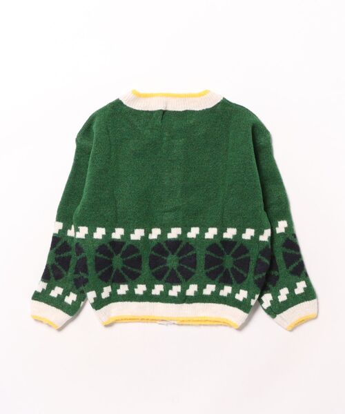 BOBO CHOSES（ボボショーズ） カーディガン Kaleidoscope jacquard
