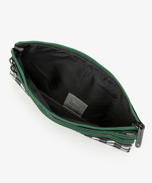 LeSportsac ポーチ 3ZIP COSMETIC クラシカルギンガムACC