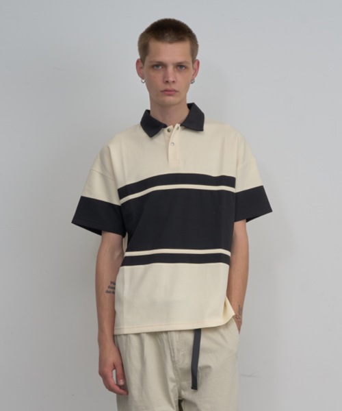 【室町幕府】90s POLO 半袖ポロシャツ ①白②黄 Mid 90s Club（ミッド・ナインティーズ・クラブ） ポロシャツ 半袖