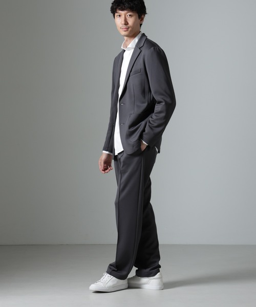 ナノユニバース　セットアップ　ネイビー NANO universe｜ナノユニバースのセットアップ（ブルー