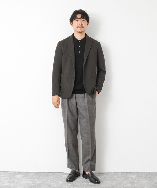 NOLLEY'S（ノーリーズ） セーター ニット 14G成型 ウォッシャブル NSN