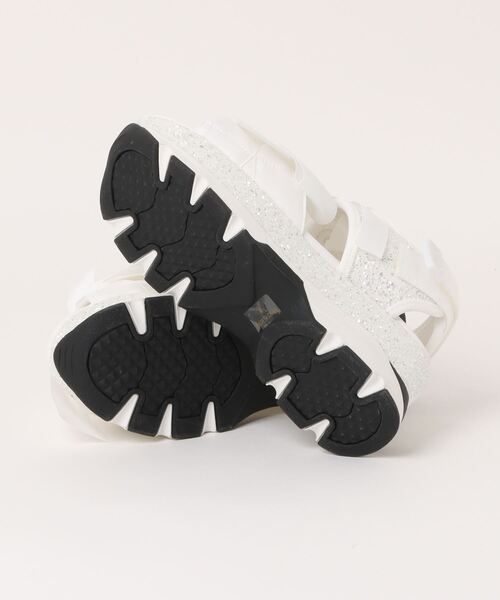 「merry jenny」 フラットサンダル LARGE ブラック レディース_画像3