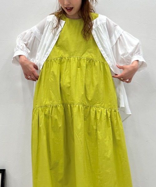 「niko and...」 半袖ブラウス MEDIUM アイボリー レディース_画像2