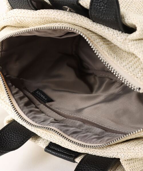 「Y'SACCS」 かごバッグ FREE アイボリー レディース_画像5