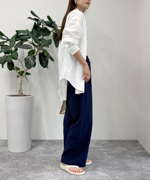 「fredy emue」 イージーパンツ 38 ブラック レディース_画像3