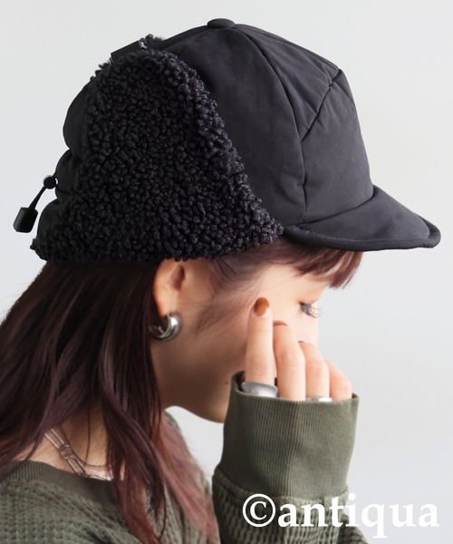 キャップ 帽子 ボアフライトキャップ レディース