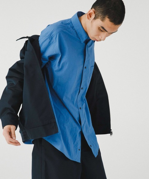 「EKAL」 ブルゾン MEDIUM ネイビー メンズ_画像4