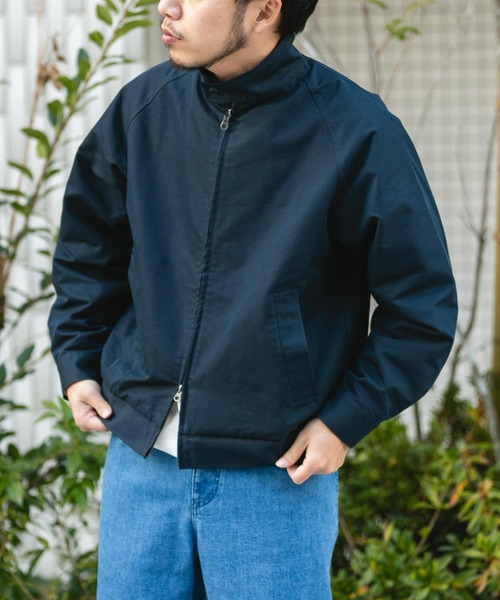 「EKAL」 ブルゾン MEDIUM ネイビー メンズ_画像9