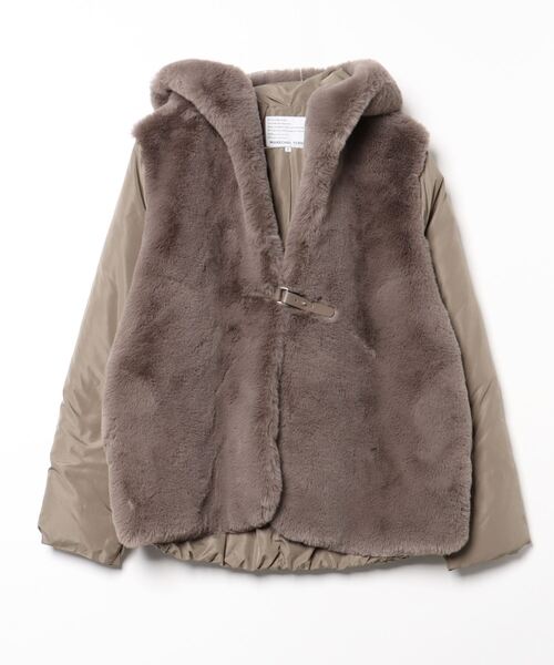 MARECHAL TERRE（マルシャルテル） ダウンジャケット MEDIUM モカ