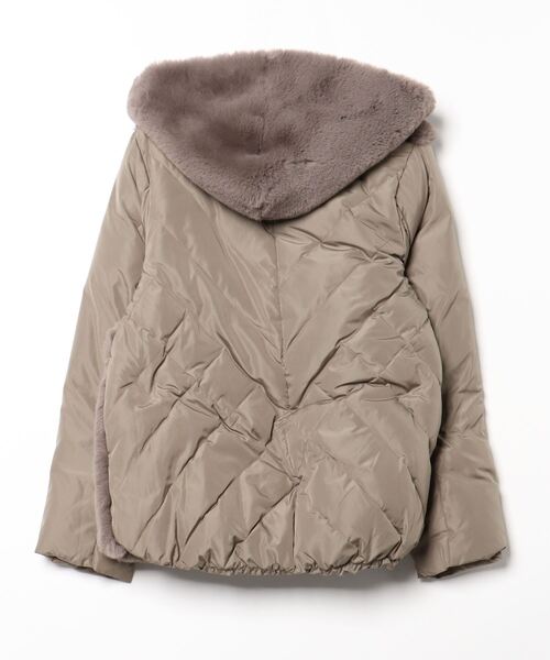 【✨新品✨】MARECHAL TERRE◎バックチュールダウンジャケット MARECHAL TERRE（マルシャルテル） ダウンジャケット MEDIUM モカ