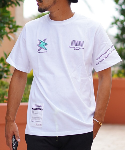 adamsJUGGLER（アダムスジャグラー） 「WHIM ROTH」半袖Tシャツ X