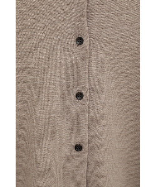 CLANE（クラネ） カーディガン W FACE SHOULDER FRILL KNIT CARDIGAN