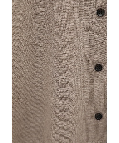 CLANE（クラネ） カーディガン W FACE SHOULDER FRILL KNIT CARDIGAN