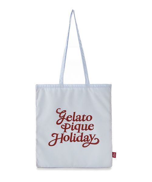 gelato pique（ジェラートピケ） トートバッグ 「HOLIDAY」ロゴトート