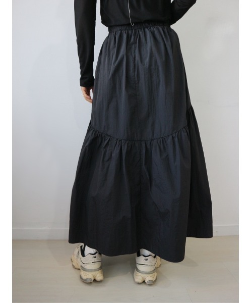 「TRUNC」 フレアスカート FREE ベージュ レディース_画像3