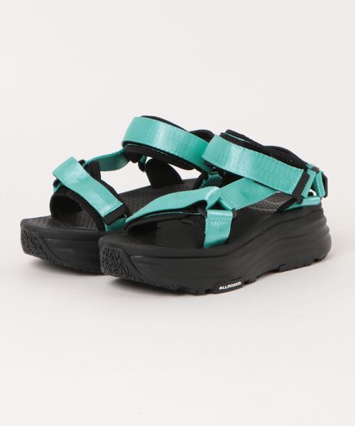 「TELIC」 サンダル US10 ブラック メンズ_画像9