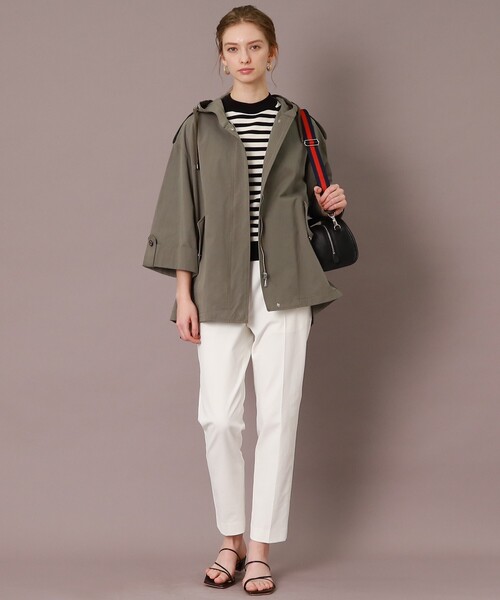 「DRESSTERIOR」 ブルゾン 36 ダークオリーブ レディース_画像3