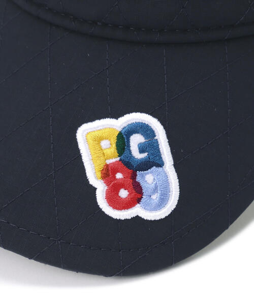 PEARLY GATES 裏起毛星柄 ジップアップジャケット＋サンバイザー2点