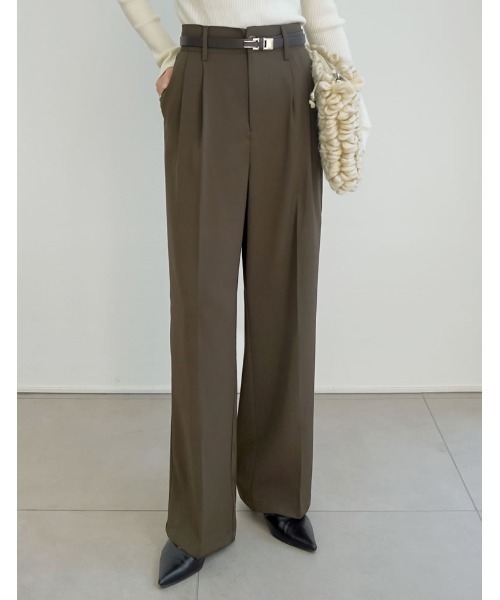 「Re:EDIT」 パンツ X-LARGE グレー レディース_画像4