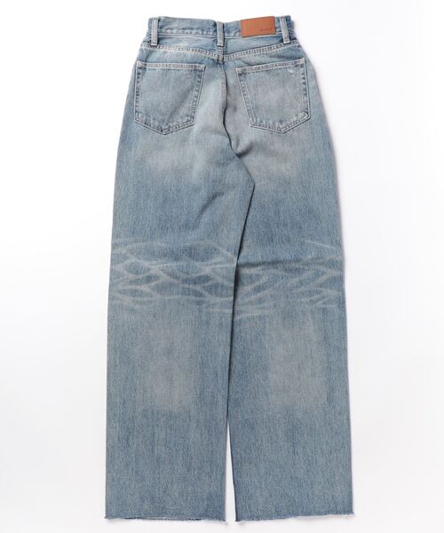 「EVRIS」 デニムパンツ SMALL ブルー レディース_画像2