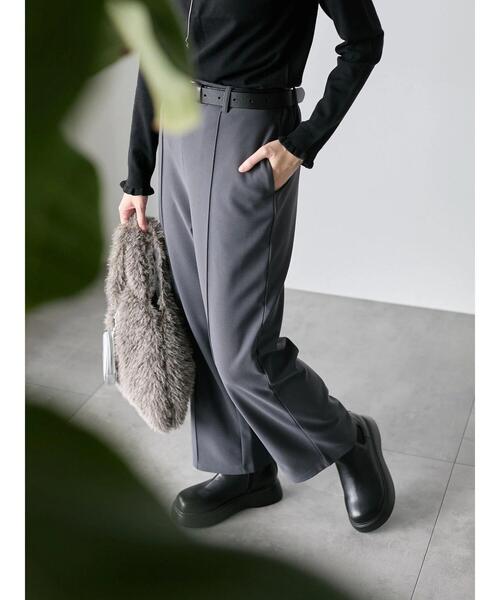 Samansa Mos2 blue（サマンサモスモスブルー） パンツ カットジョー