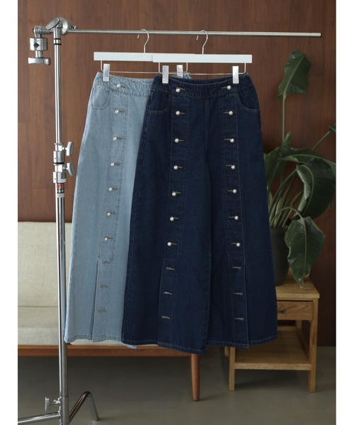 「Katrin TOKYO」 デニムパンツ S ライトブルー レディース_画像2