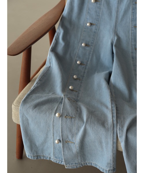 「Katrin TOKYO」 デニムパンツ S ライトブルー レディース_画像3