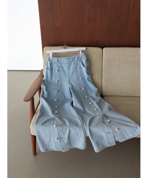 「Katrin TOKYO」 デニムパンツ S ライトブルー レディース_画像5