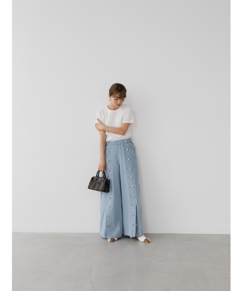 「Katrin TOKYO」 デニムパンツ S ライトブルー レディース_画像9