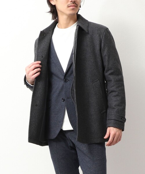 カシミヤハーフコート メンズのおすすめ人気商品一覧 通販 - Yahoo