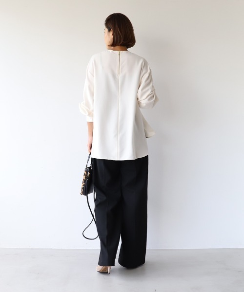 「MICA&DEAL」 長袖ブラウス FREE グリーン レディース_画像10