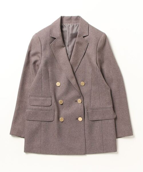 SHIPS any 「SHIPS any」 テーラードジャケット 38 ブラウン