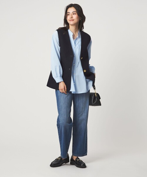 【美品❗️】green label relaxing ジレ ベスト green label relaxing（グリーンレーベルリラクシング） ベスト ジレ