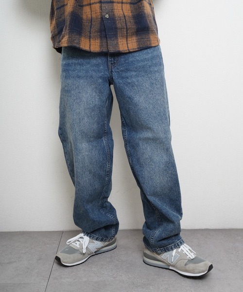 Hanes（ヘインズ） パンツ ワイドフィットデニムパンツ メンズ 