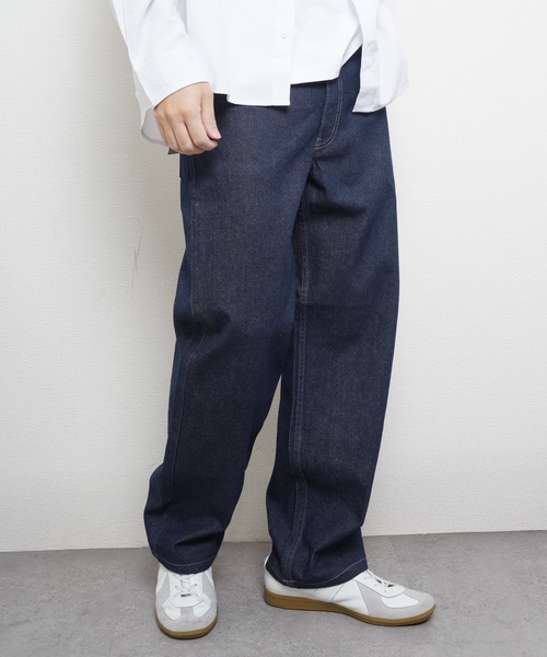 Hanes（ヘインズ） パンツ ワイドフィットデニムパンツ メンズ 