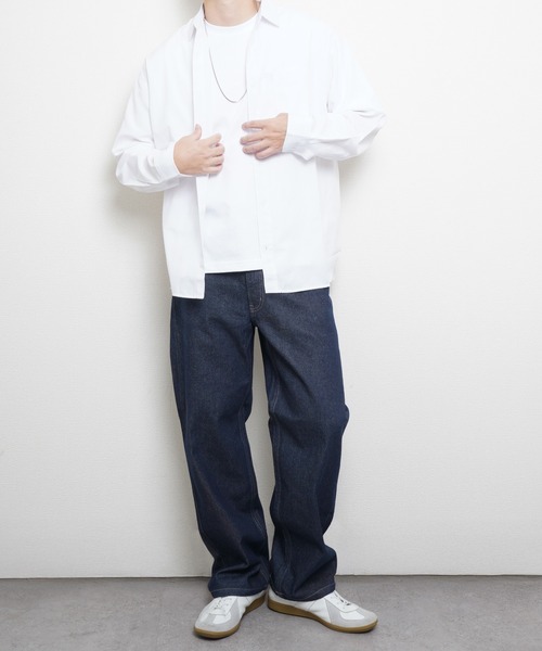 Hanes（ヘインズ） パンツ ワイドフィットデニムパンツ メンズ 