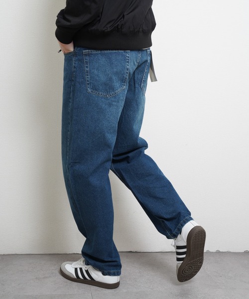 Hanes（ヘインズ） パンツ ワイドフィットデニムパンツ メンズ