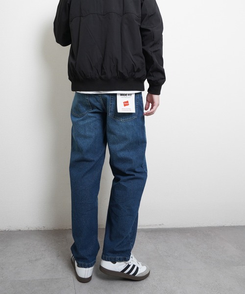 Hanes（ヘインズ） パンツ ワイドフィットデニムパンツ メンズ 