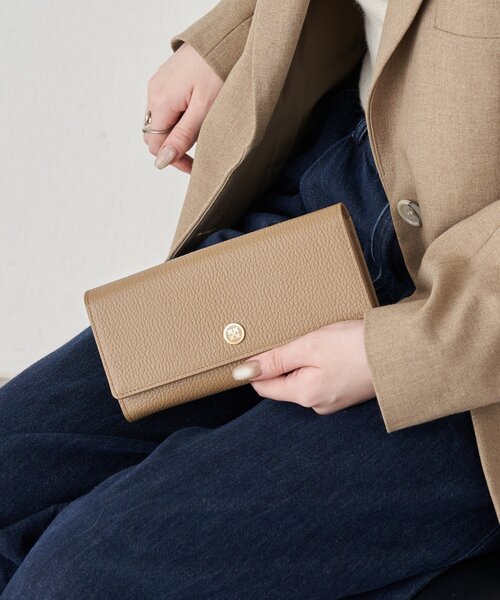 russet（ラシット） 財布 サークルプレートロングウォレット