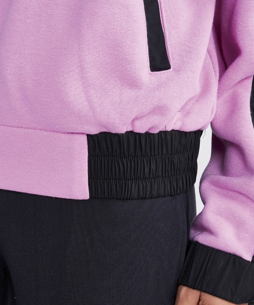 「ROXY」 ジップアップパーカー LARGE ナチュラル レディース_画像7