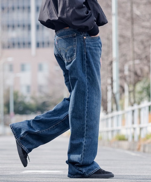 リーバイス 567 リラックスフレア デニム・パンツセット Levi's（リーバイス） ジーンズ 567(TM) リラックスフレア ジーンズ
